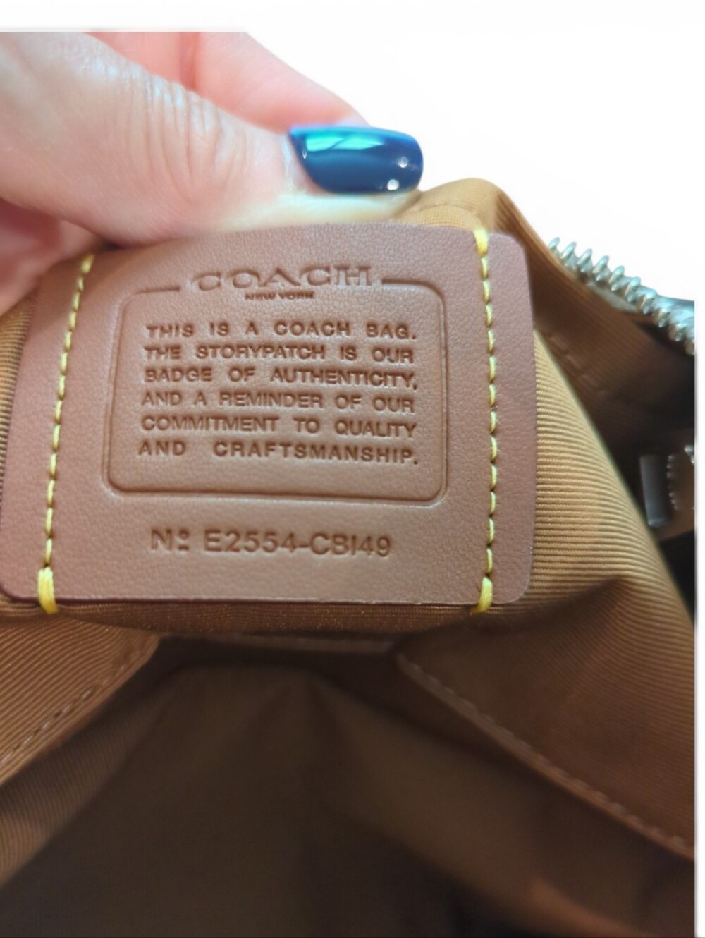 NWT Coach Teri Shoulder Crossbody Bag in Chalk/Buttercup - CB149 - Picture 4 of 8